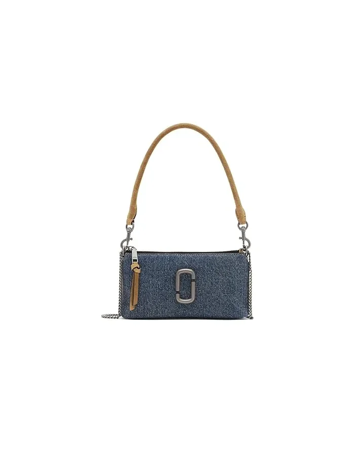Сумка через плечо The Denim Suede Snapshot Marc Jacobs