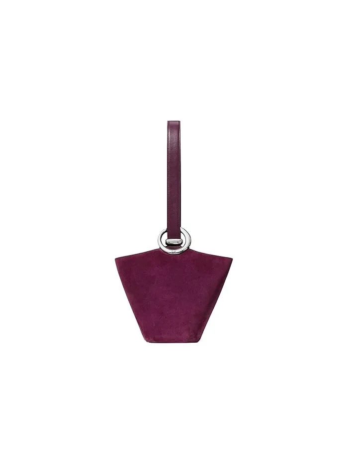 Сумка мини-ведро Halo Suede Kate Spade New York — изображение 3 из 4, фиолетовый