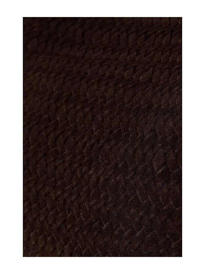 Сумка через плечо сумочка из замши Slouchy Shoulder Bag Suede Woven Madewell — 4