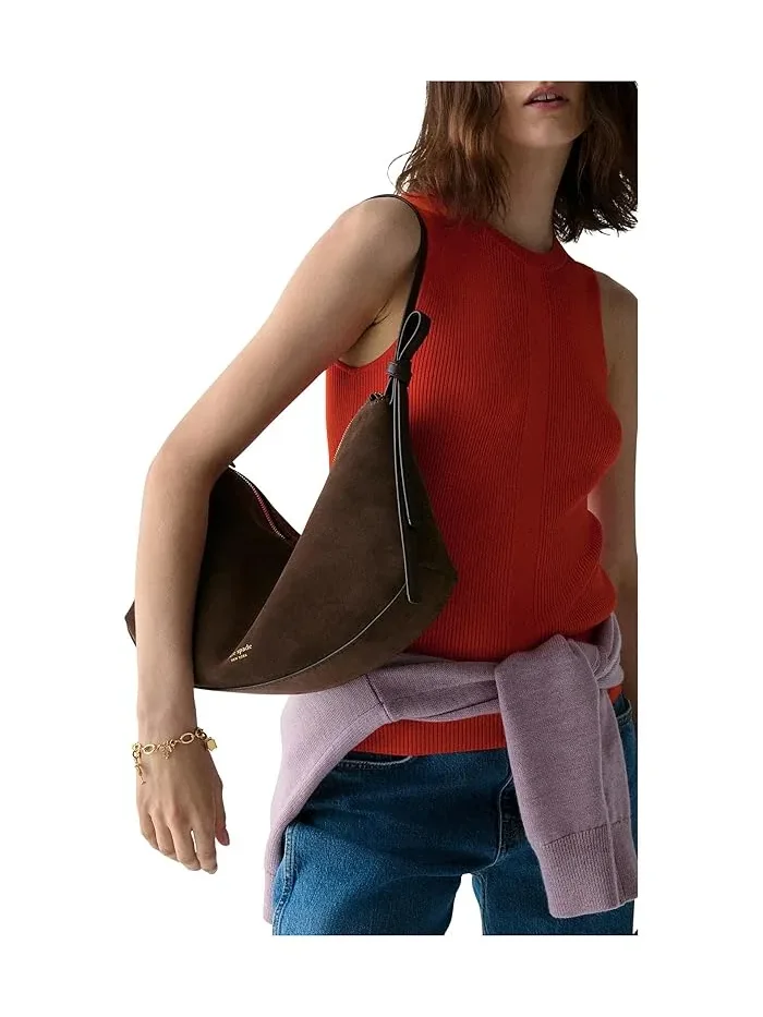Сумка через плечо Loop Suede Large Kate Spade New York — 5