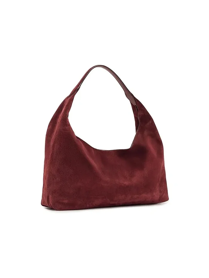 Сумка через плечо из замши модель Slouchy Madewell — 2