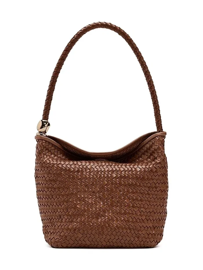 Сумка через плечо плетеная с бусинами Handwoven Shoulder w/ Beads Madewell