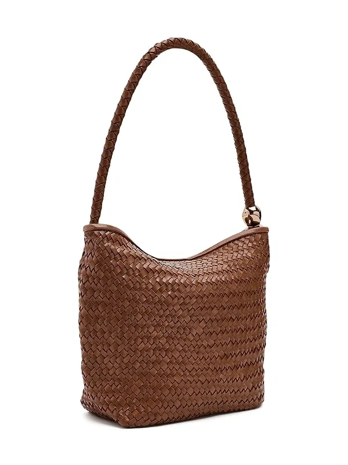 Сумка через плечо плетеная с бусинами Handwoven Shoulder w/ Beads Madewell — 2