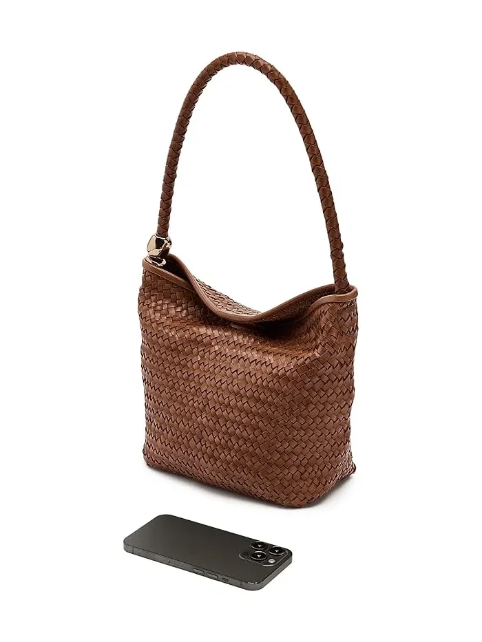 Сумка через плечо плетеная с бусинами Handwoven Shoulder w/ Beads Madewell — 3