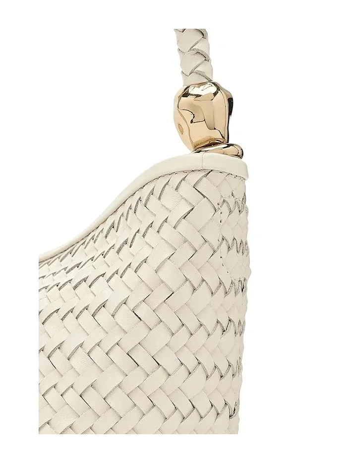 Сумка через плечо плетеная с бусинами Handwoven Shoulder Madewell, Vintage Muslin — 4