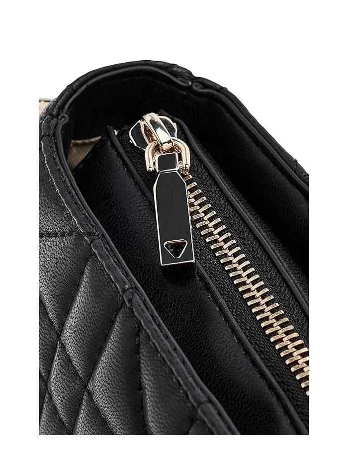 Сумка через плечо квилтинг Edita GUESS — изображение 4 из 5, черный