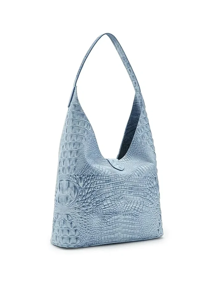 Сумка через плечо из кожи Alden Road Gwynne Brahmin — изображение 2 из 5, каменный