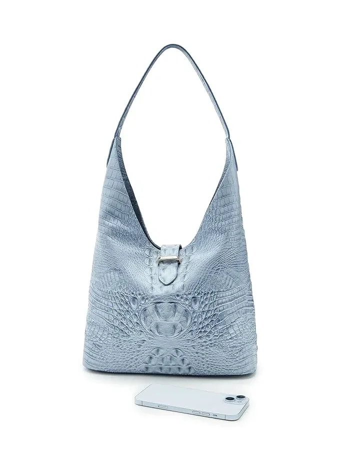 Сумка через плечо из кожи Alden Road Gwynne Brahmin — изображение 3 из 5, каменный