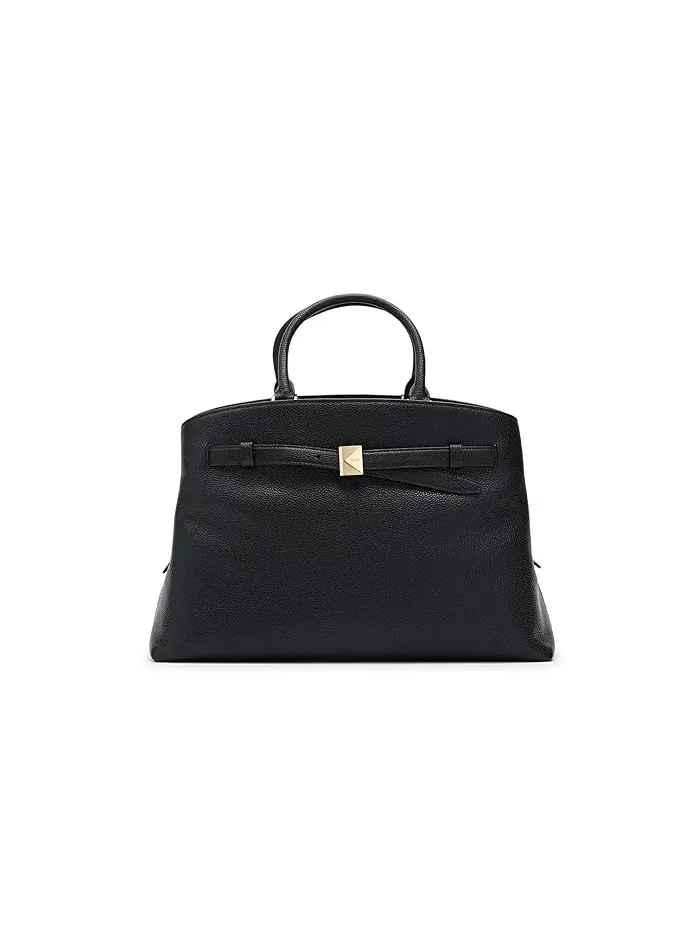 Сумка через плечо кожаная Deco Pebbled Leather Large Satchel Kate Spade New York