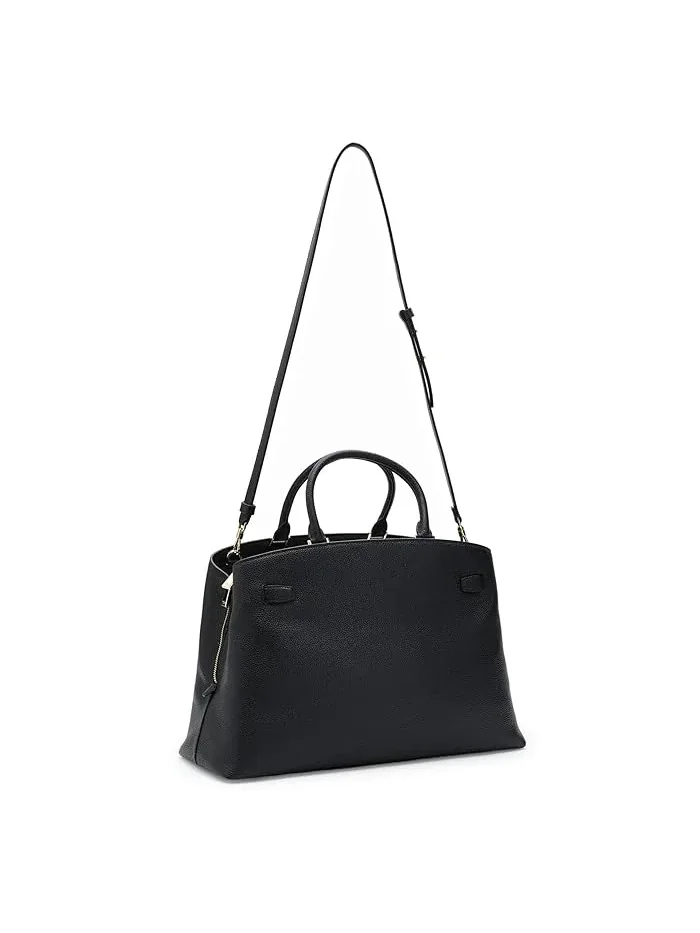 Сумка через плечо кожаная Deco Pebbled Leather Large Satchel Kate Spade New York — 2