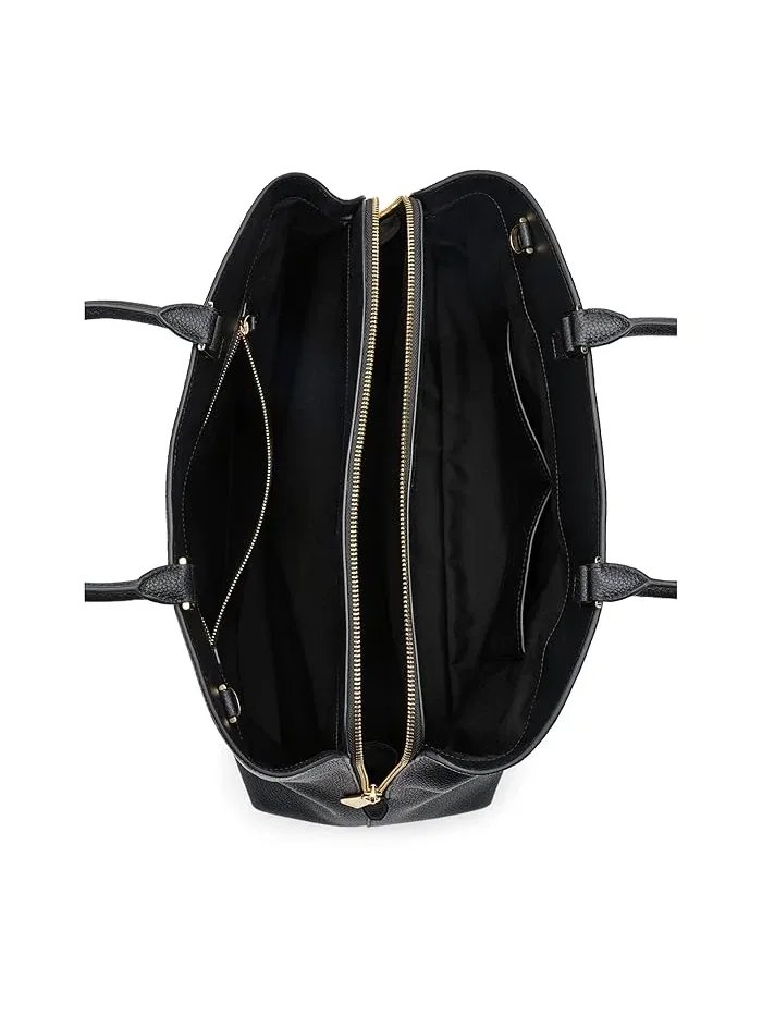 Сумка через плечо кожаная Deco Pebbled Leather Large Satchel Kate Spade New York — 5