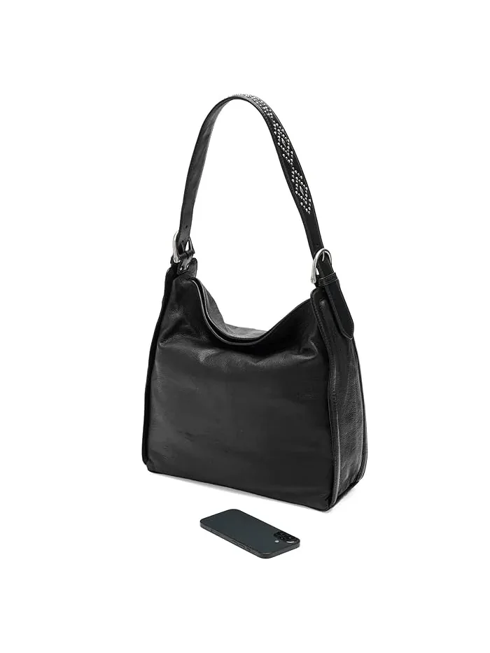 Сумка Frye Carla Studded Hobo — изображение 3 из 5, черный