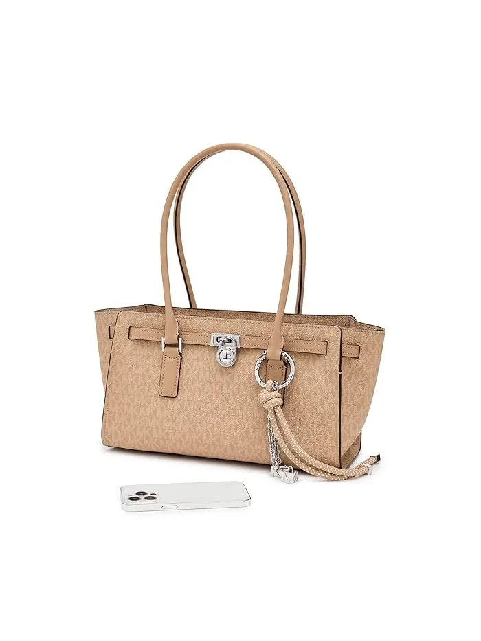 Сумка Hamilton Moderne Small East West Shoulder Tote MICHAEL Michael Kors — изображение 3 из 5, арахисовый