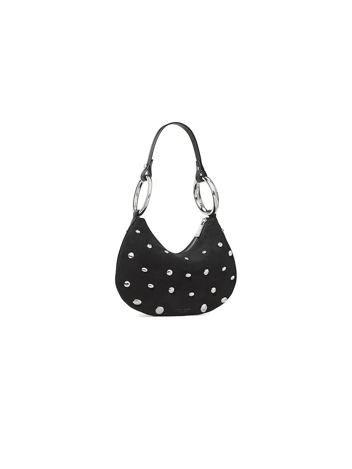 Сумка через плечо с шипами The Bangle Studded Suede Kate Spade New York