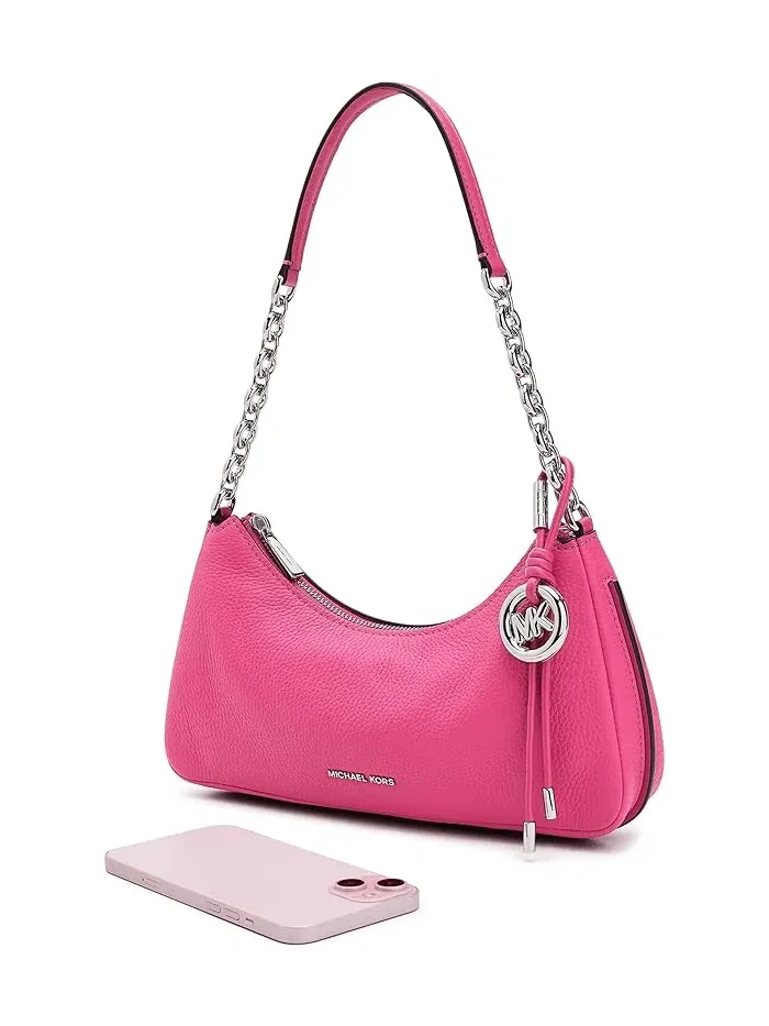 Сумка цепная Nolita Medium Chain Pouchette MICHAEL Michael Kors — изображение 3 из 5, малина