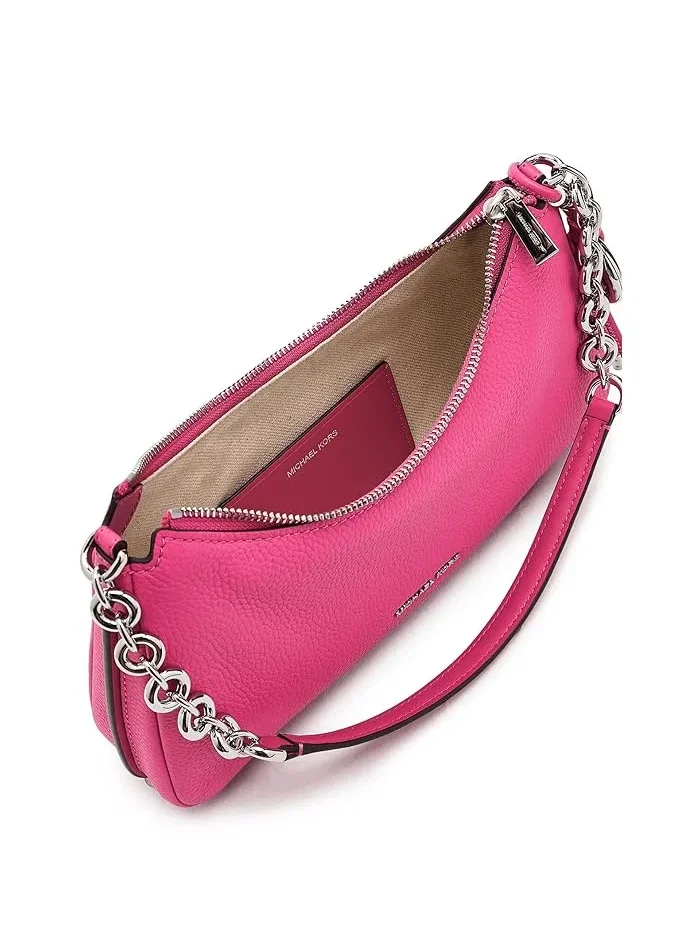 Сумка цепная Nolita Medium Chain Pouchette MICHAEL Michael Kors — изображение 5 из 5, малина
