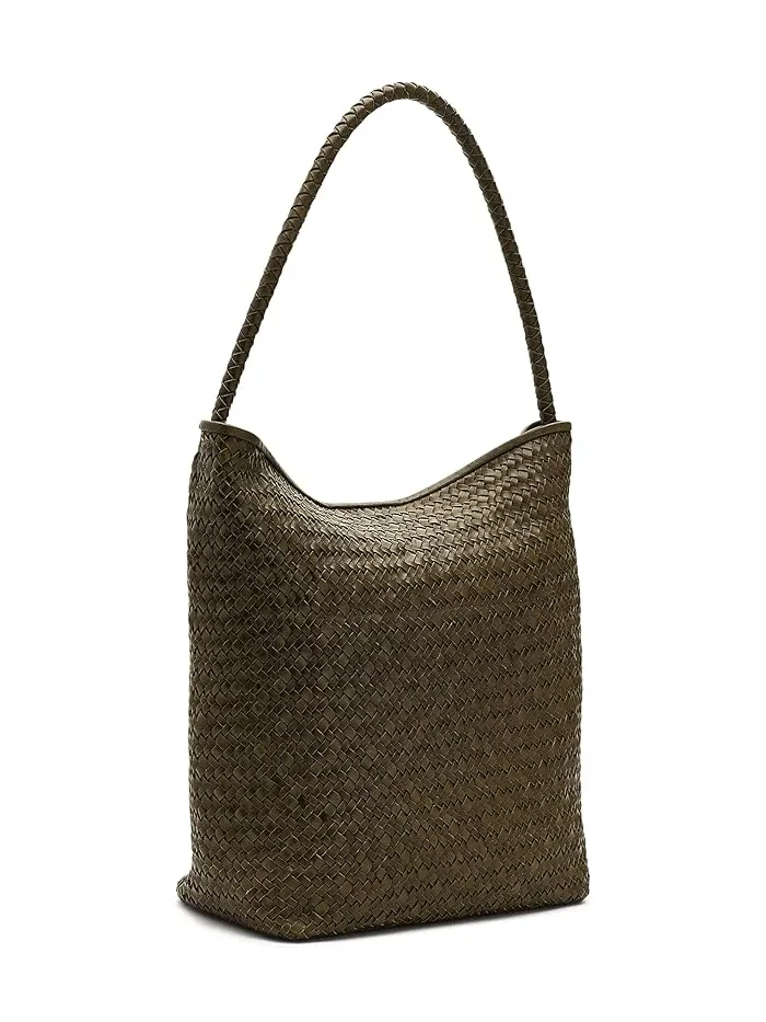 Сумка ведро плетеная Woven Bucket Madewell — 2