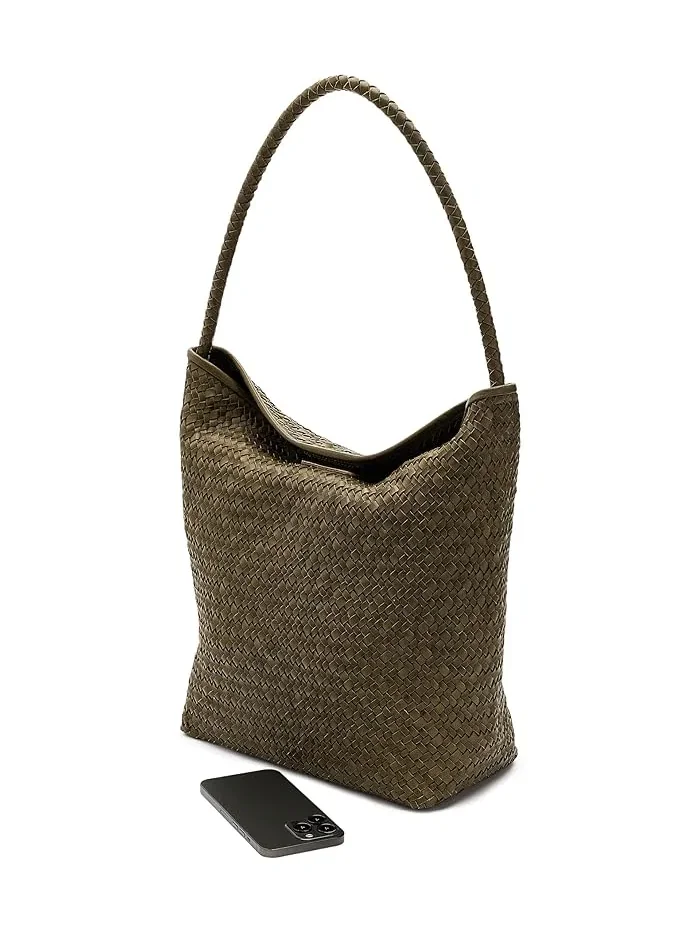 Сумка ведро плетеная Woven Bucket Madewell — 3