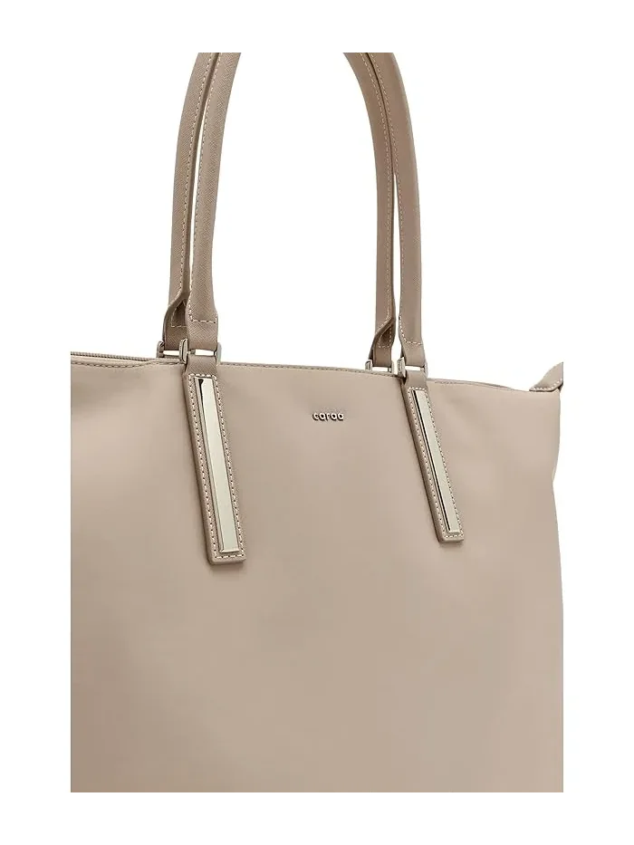 Сумка-трансформер Studio Tote Caraa — изображение 4 из 5, бежевый