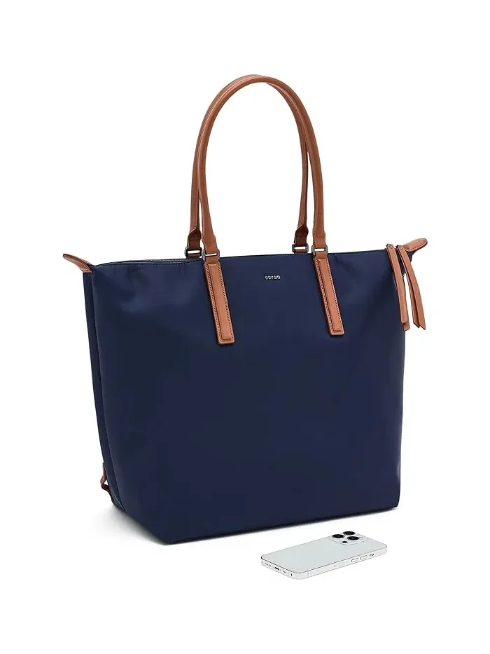 Сумка-трансформер Studio Tote Caraa — изображение 3 из 5, темно-синий