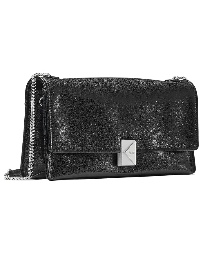 Сумка через плечо кожаная Deco Glazed Leather Soft Shoulder Bag Kate Spade New York