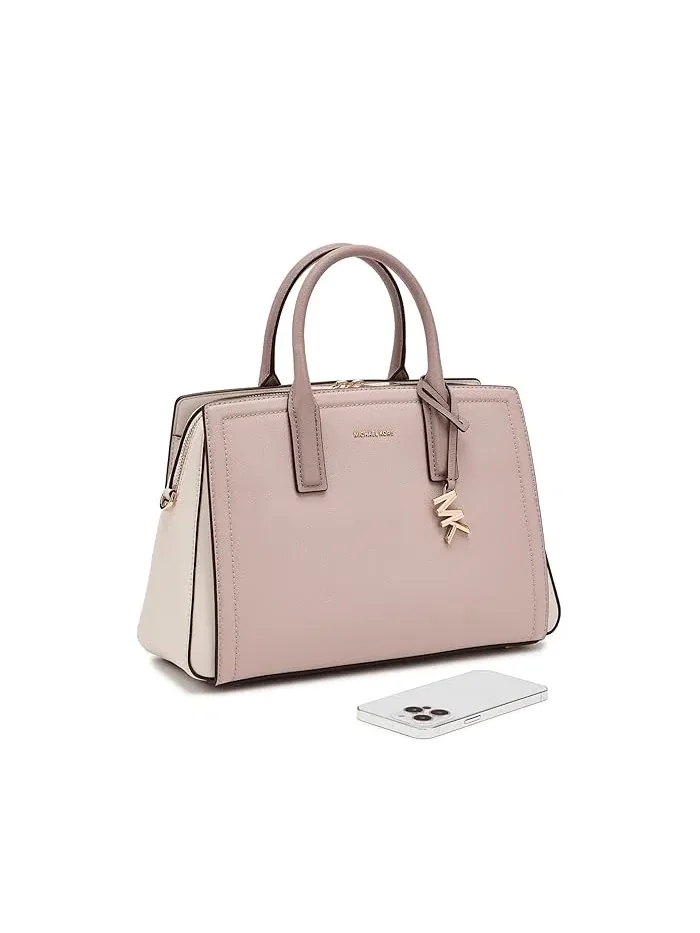 Сумка сатчел Laila из тисненой козьей кожи MICHAEL Michael Kors — 3
