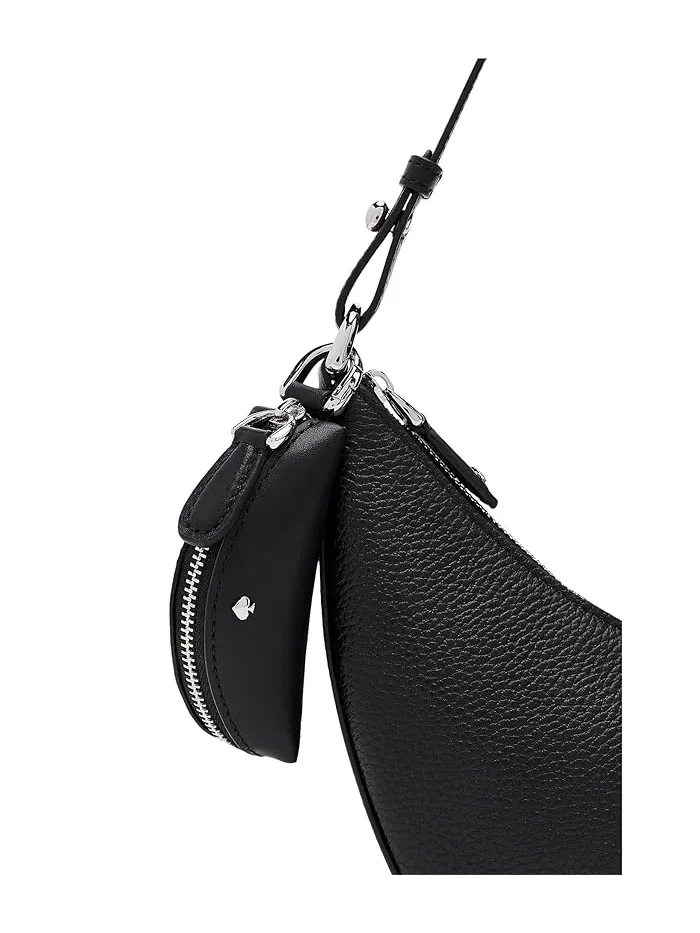 Сумка мини Duo Mini Shoulder Kate Spade New York — изображение 4 из 5, черный/серебристый