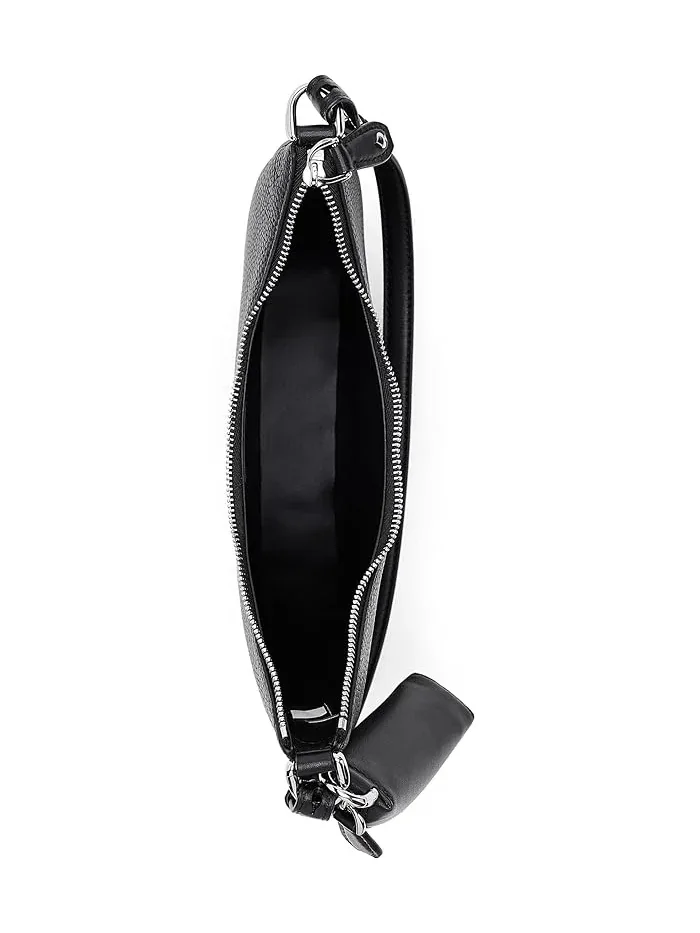 Сумка мини Duo Mini Shoulder Kate Spade New York — изображение 5 из 5, черный/серебристый