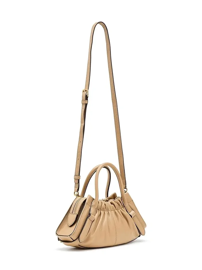 Сумка деним замша The Cristina Small Satchel Marc Jacobs — 2