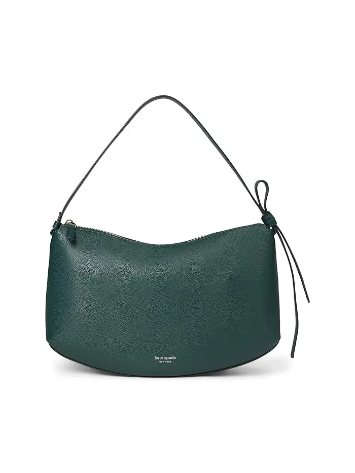 Сумка через плечо кожаная Loop Kate Spade New York — изображение 1 из 5, полуночный