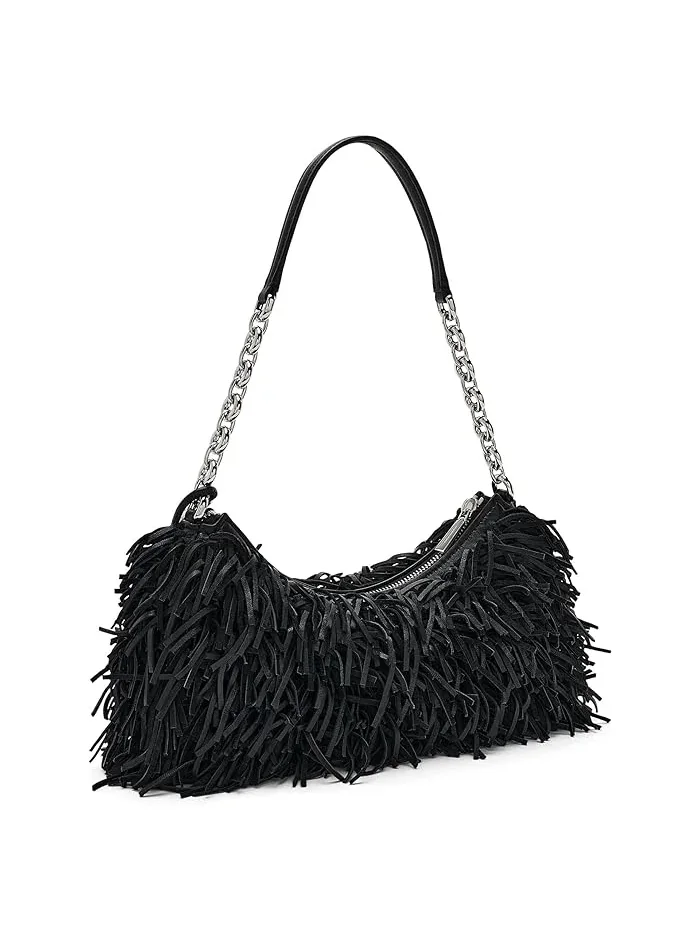 Сумка-почетка цепная Nolita Medium MICHAEL Michael Kors — изображение 2 из 5, черный