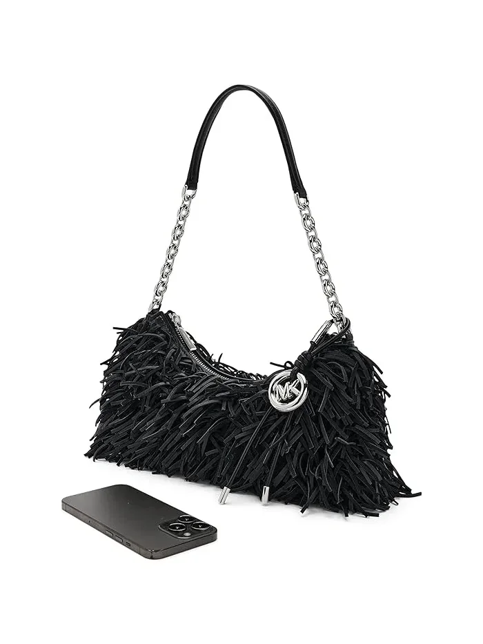 Сумка-почетка цепная Nolita Medium MICHAEL Michael Kors — изображение 3 из 5, черный