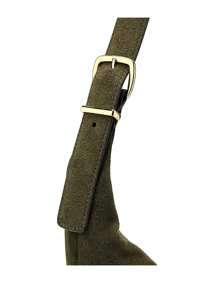 Сумка через плечо Suede Essentials Curve Shoulder Bag Madewell — 4