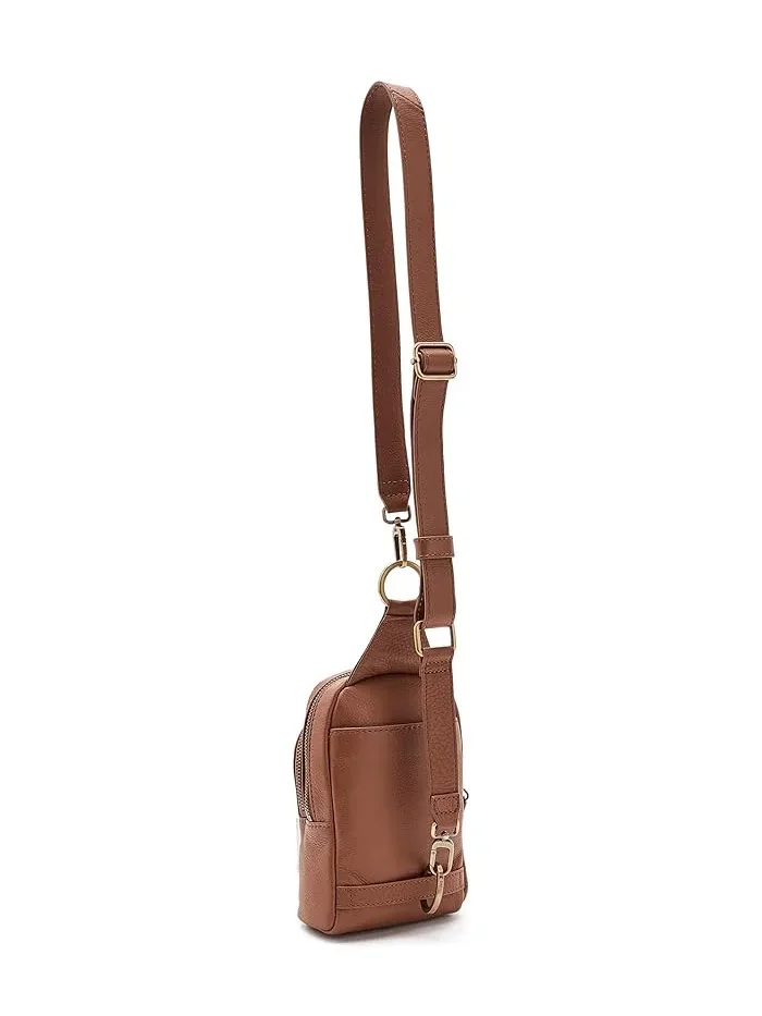 Сумка-слинг Cass Small Sling HOBO — изображение 2 из 5, коричневый