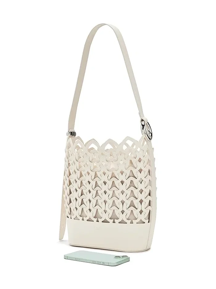 Сумка-ведро плетеная кожаная Halo Kate Spade New York — 3