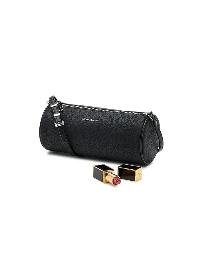 Сумка-баррель Izzy Small Barrel MICHAEL Michael Kors — изображение 3 из 5, черный