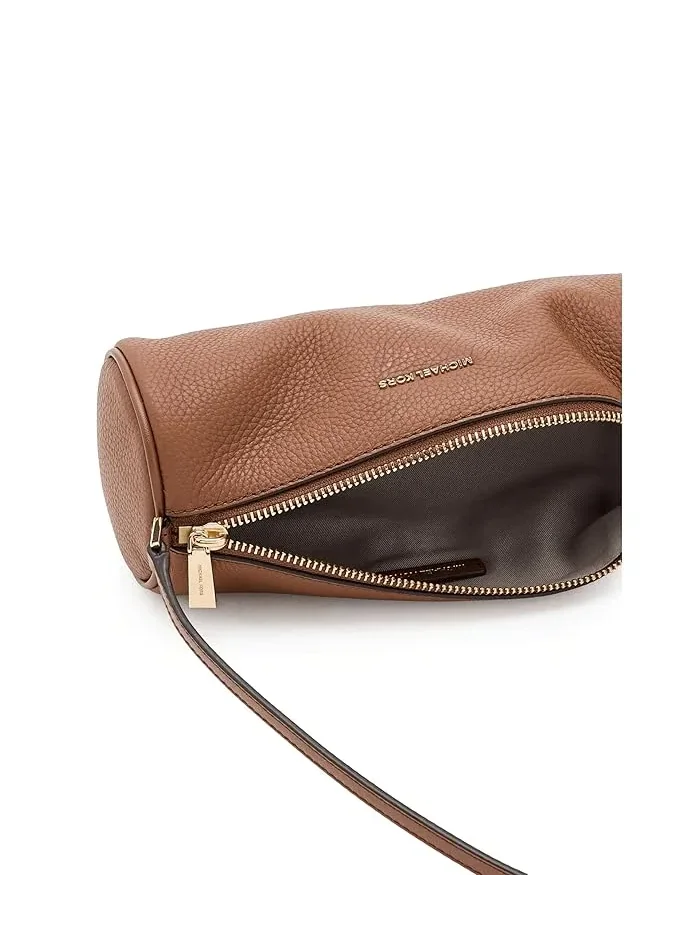 Сумка барrel MICHAEL Michael Kors Izzy Small Barrel Pouchette — изображение 5 из 5, коричневый