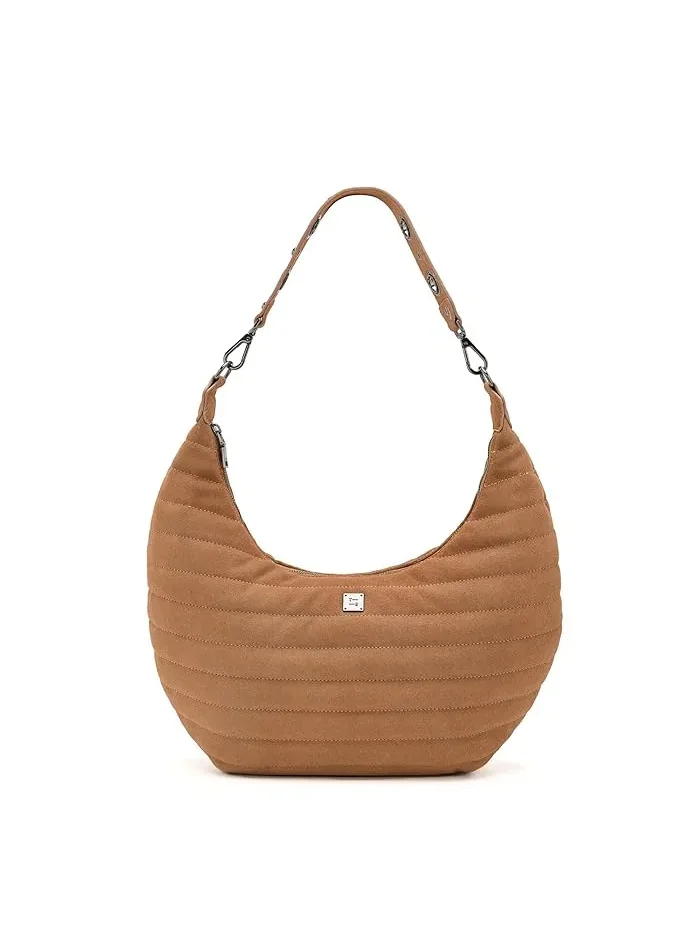 Сумка moon-shaped THINK ROYLN Moonstruck, Terracotta Suede