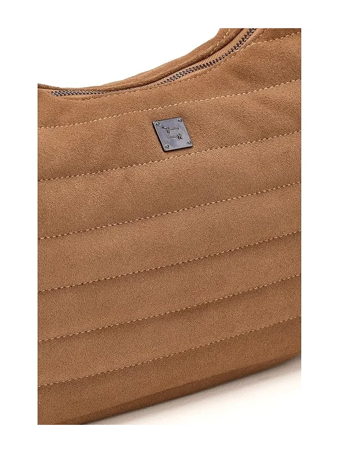 Сумка moon-shaped THINK ROYLN Moonstruck, Terracotta Suede — 4