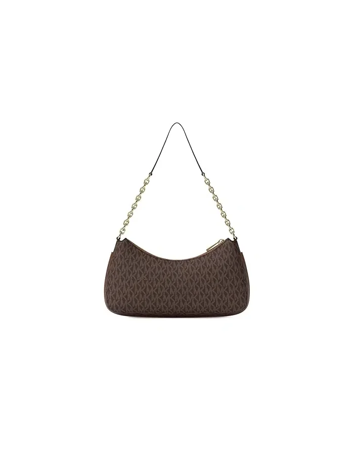 Сумка через плечо Nolita Medium Chain Pouchette MICHAEL Michael Kors — изображение 2 из 5, коричневый