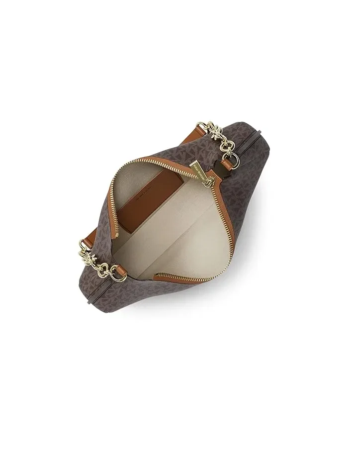 Сумка через плечо Nolita Medium Chain Pouchette MICHAEL Michael Kors — изображение 3 из 5, коричневый