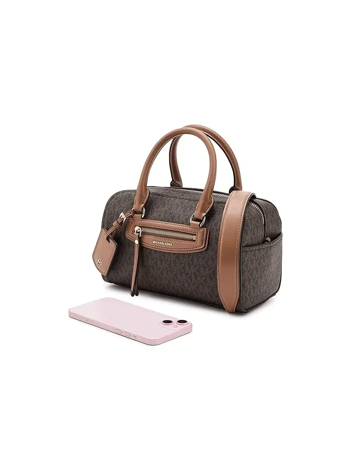 Сумка-дутль Jet Set Travel Extra Small Duffle Crossbody MICHAEL Michael Kors — изображение 3 из 5, коричневый