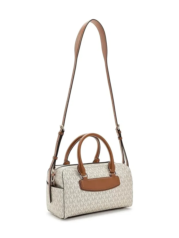 Сумка дорожная Jet Set Travel MICHAEL Michael Kors — изображение 2 из 5, ваниль/орех