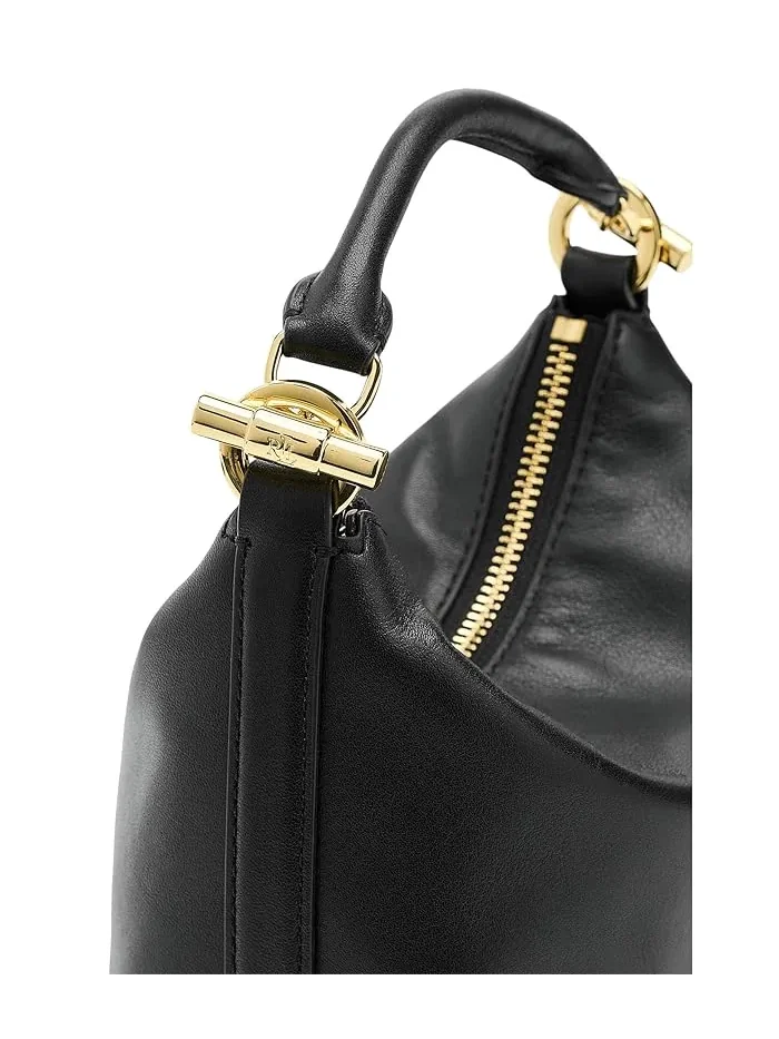 Сумка через плечо мини Blaike Lauren Ralph Lauren — изображение 4 из 5, черный