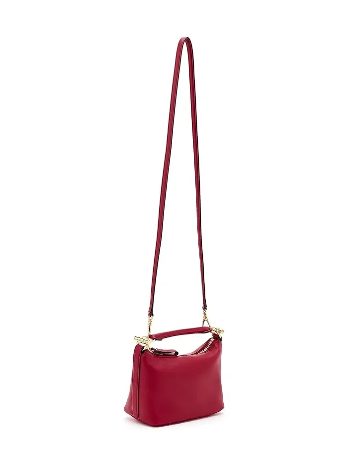 Сумка через плечо Nappa Leather Mini Blaike Lauren Ralph Lauren — изображение 2 из 5, красный