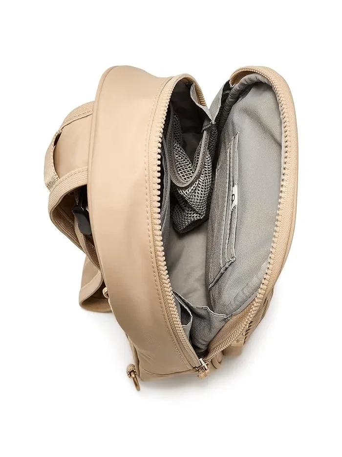 Сумка через плечо Waverly Woven Sling Baggallini — изображение 5 из 5, песочный