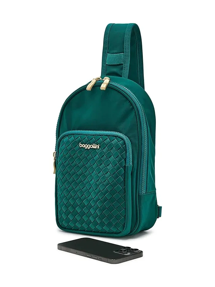 Сумка через плечо Waverly Woven Sling Baggallini — изображение 3 из 5, яйдо