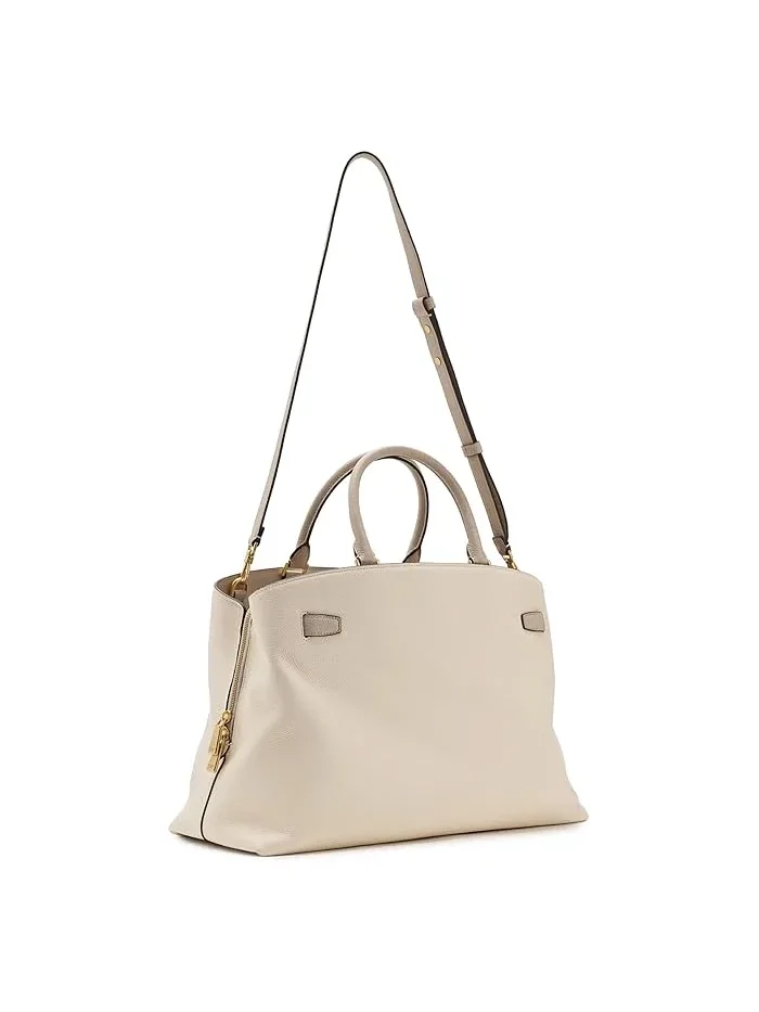 Сумка-седло пестрая кожаная Kate Spade New York — 2