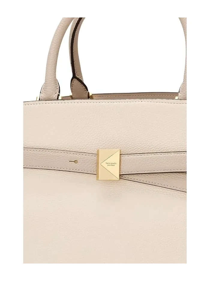 Сумка-седло пестрая кожаная Kate Spade New York — 4