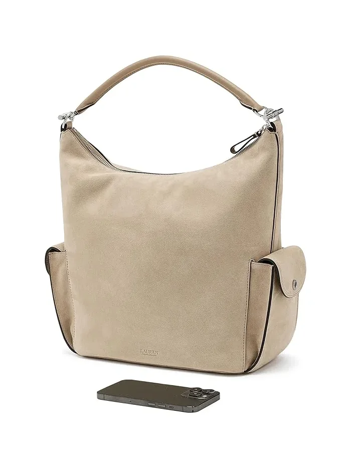 Сумка через плечо Suede Large Blaike Lauren Ralph Lauren — 3